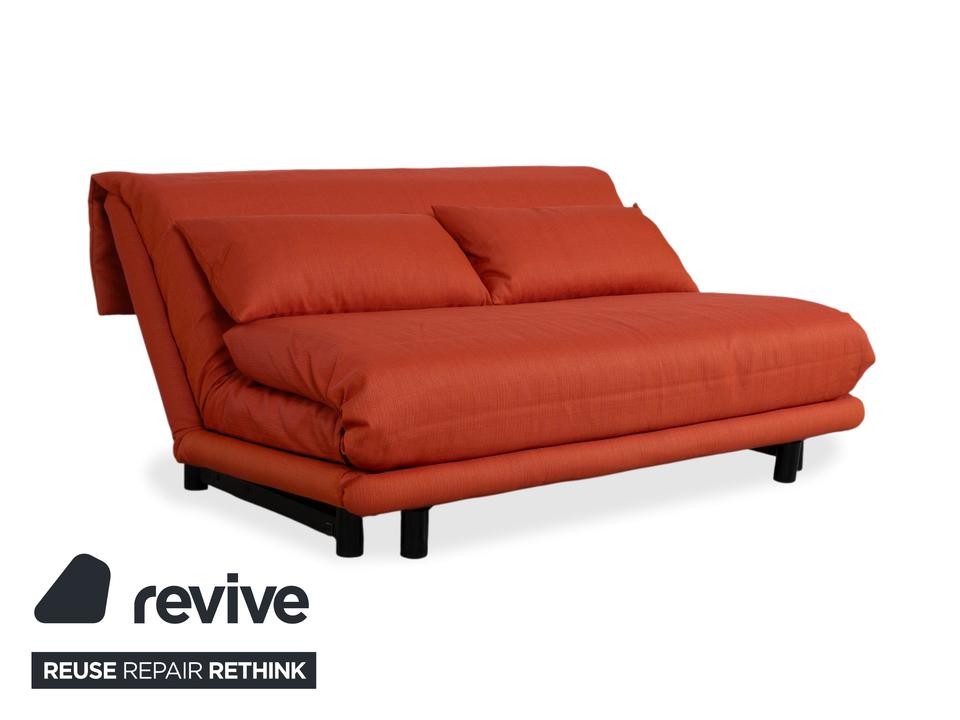 Ligne Roset Multy Stoff Dreisitzer Rot Orange manuelle Funktion – Bild 4