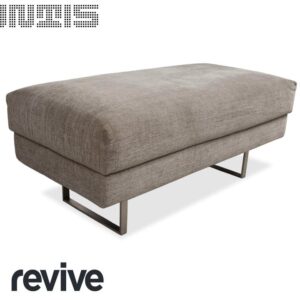 Montis Axel Stoff Hocker Grau