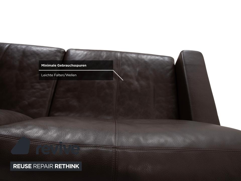 Erpo CL 100 Leder Zweisitzer Braun Sofa Couch – Bild 9
