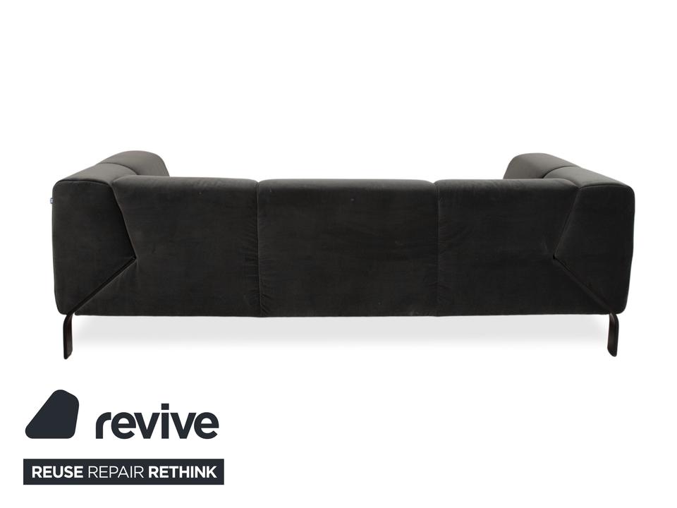 Rolf Benz 323 Stoff Dreisitzer Grau Sofa Couch – Bild 11