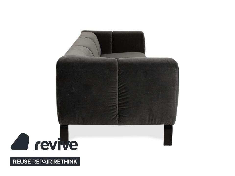 Rolf Benz 323 Stoff Dreisitzer Grau Sofa Couch – Bild 10