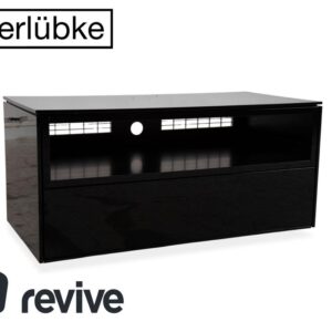 Interlübke Cube Holz Sideboard Schwarz Lowboard
