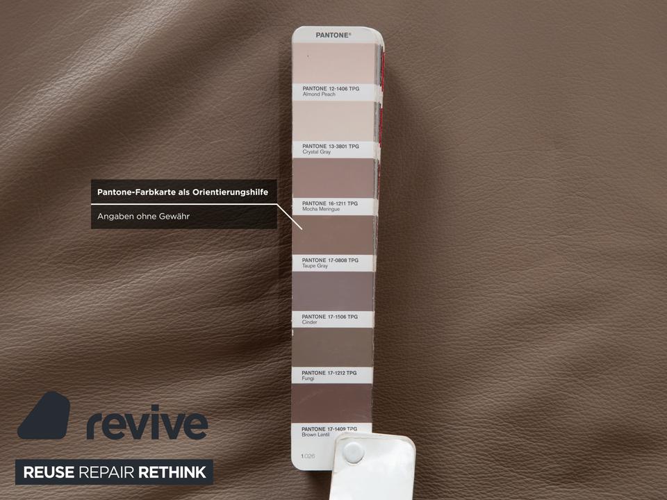 Koinor Epos Leder Sessel Beige Taupe elektrische Funktion Akku – Bild 13