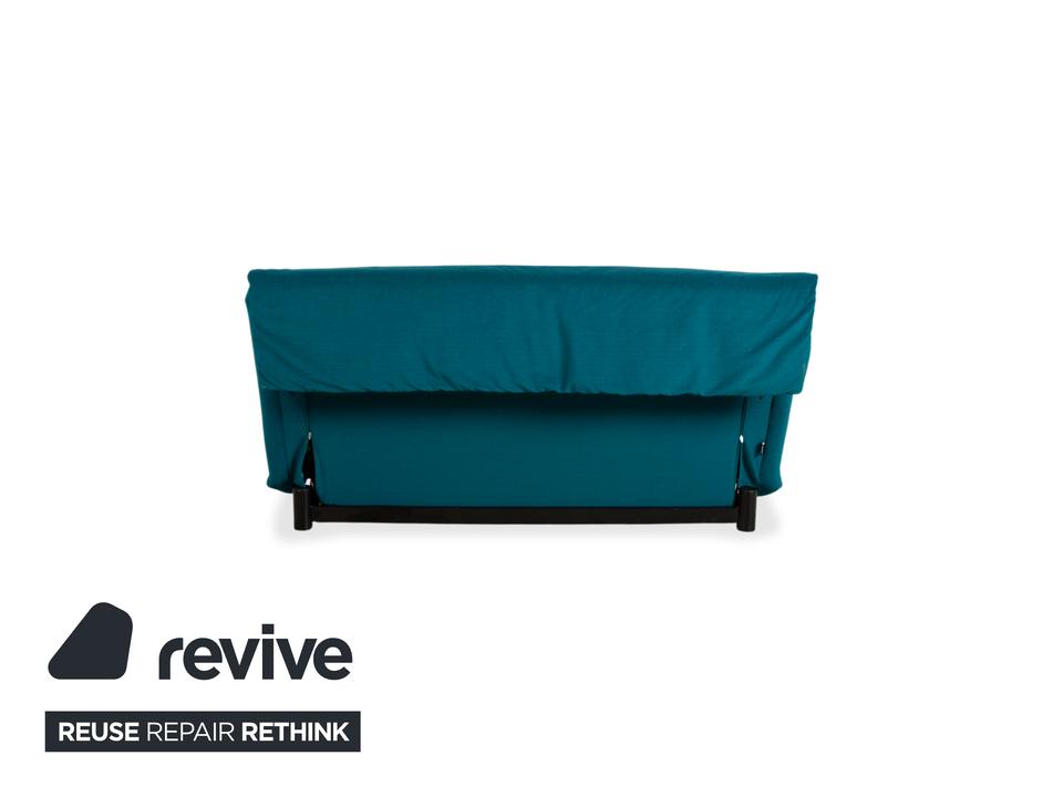 Ligne Roset Multy Stoff Dreisitzer Blau Pertol Orange manuelle – Bild 13