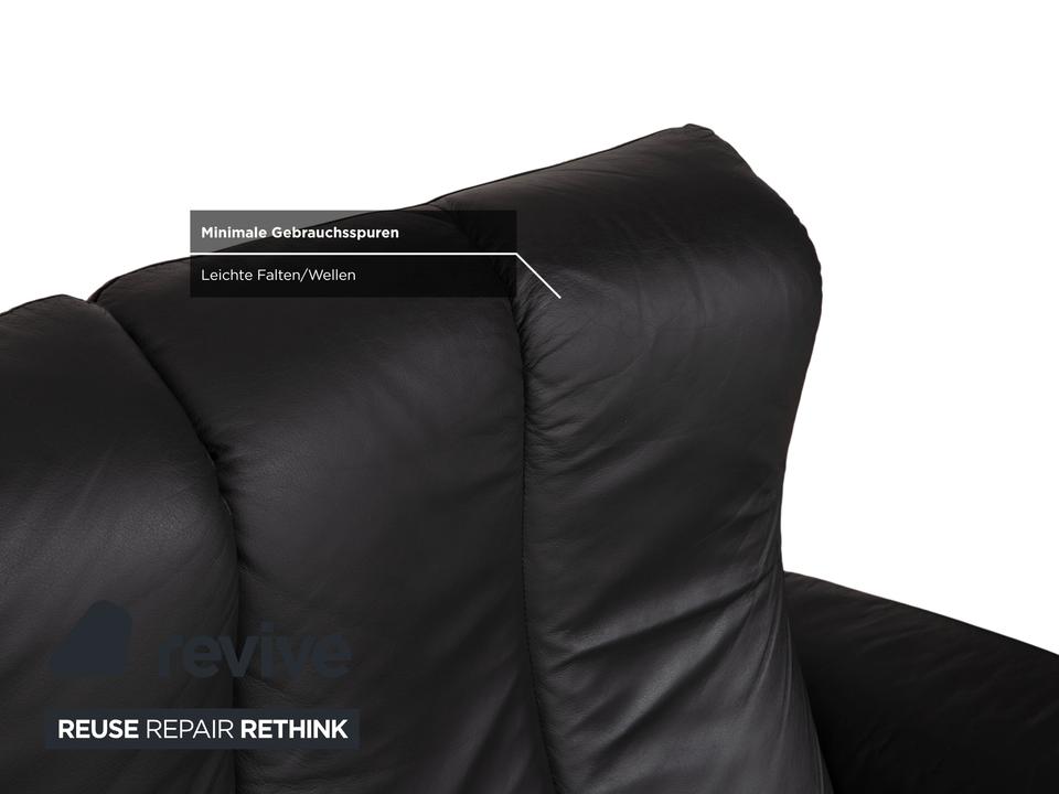 Stressless Soul Leder Zweisitzer Dunkelgrau Anthrazit manuelle – Bild 10