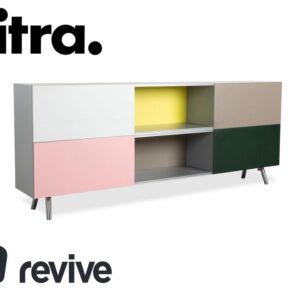 Vitra Kast Metall Sideboard Grau Bunt