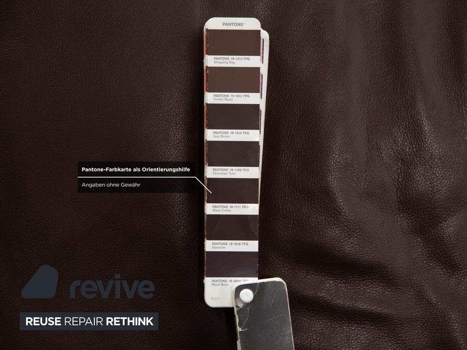 Koinor Easy Leder Zweisitzer Braun elektrische Funktion Sofa – Bild 12