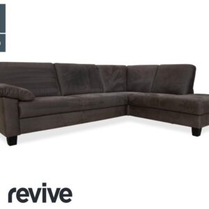 Ewald Schillig Florenz Stoff Ecksofa Grau Anthrazit Sofa Couch