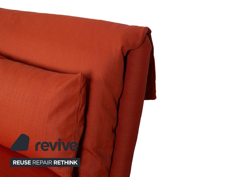Ligne Roset Multy Stoff Dreisitzer Rot Orange manuelle Funktion – Bild 9