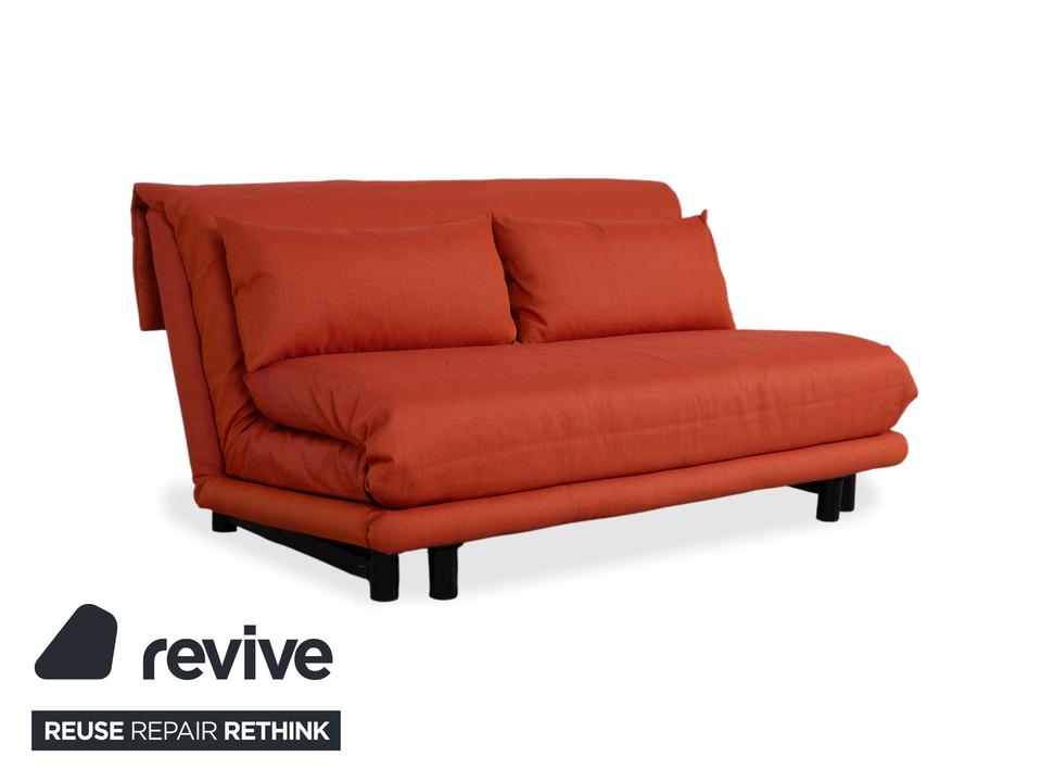 Ligne Roset Multy Stoff Dreisitzer Rot Orange manuelle Funktion – Bild 3