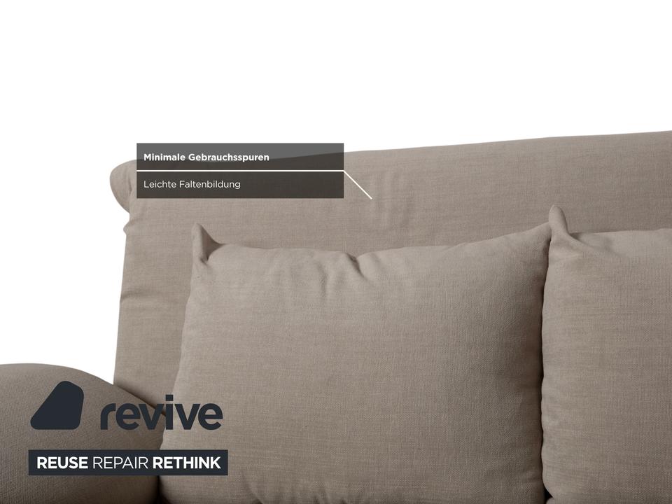 Ligne Roset Multy Zweisitzer inkl. Armlehnen Stoff Beige ✨ – Bild 9