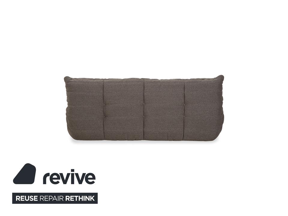 Ligne Roset Togo Stoff Grau Dreisitzer Neubezug ✨ – Bild 10
