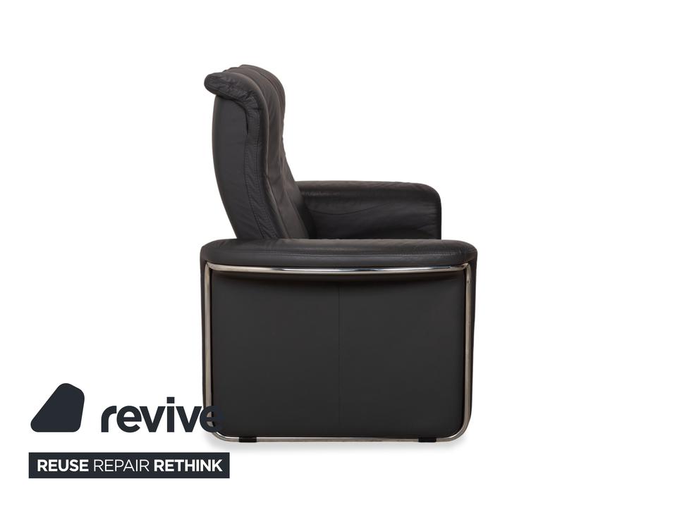 Stressless Soul Leder Zweisitzer Dunkelgrau Anthrazit manuelle – Bild 15