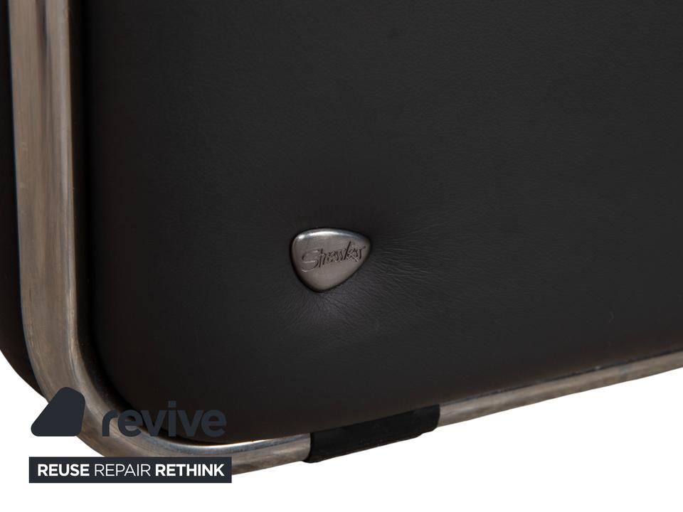 Stressless Soul Leder Dreisitzer Zweisitzer Dunkelgrau Anthrazit – Bild 20