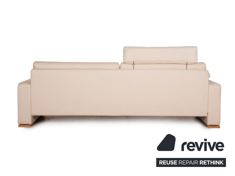 Cor Conseta Stoff Sofa Creme Dreisitzer Couch – Bild 10