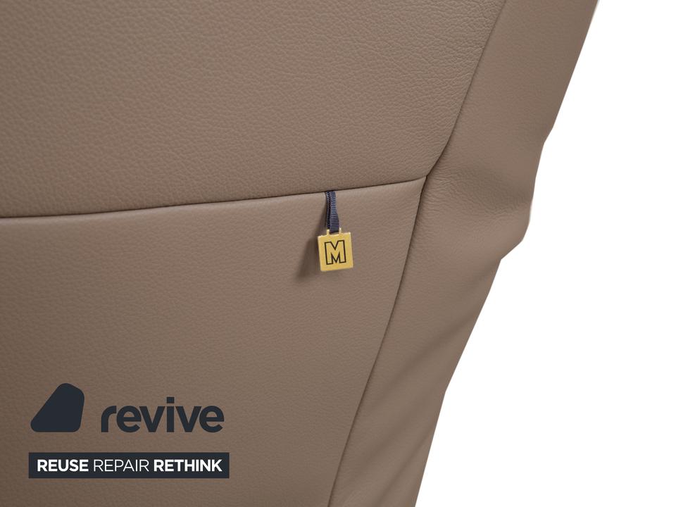 Koinor Epos Leder Sessel Beige Taupe elektrische Funktion Akku – Bild 11