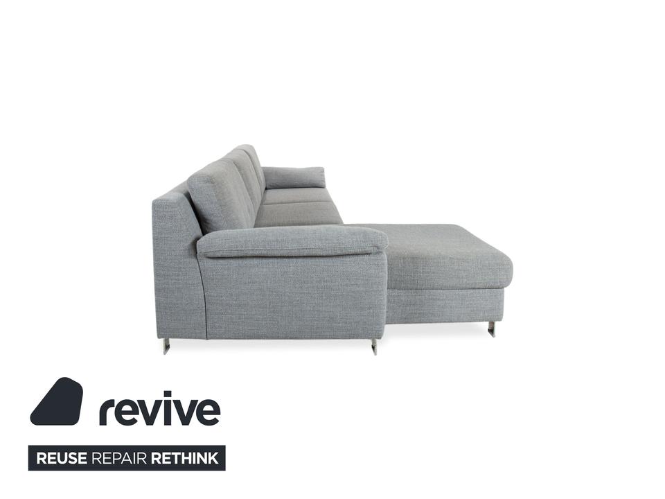 Ewald Schillig Stoff Ecksofa Grau Sofa Couch – Bild 12