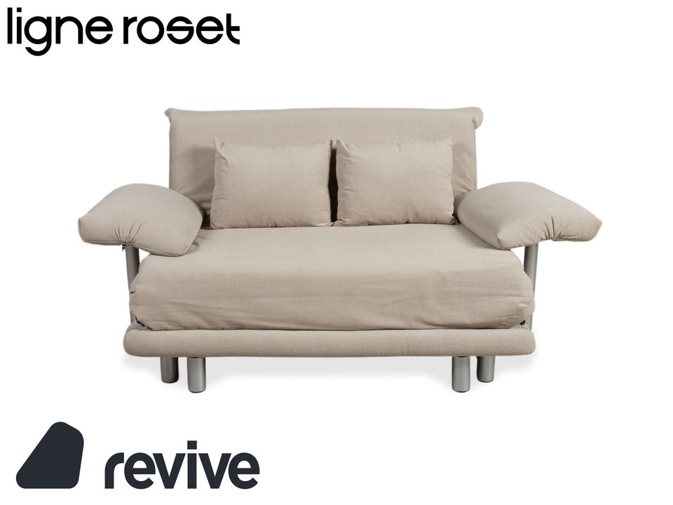 Ligne Roset Multy Zweisitzer inkl. Armlehnen Stoff Beige ✨