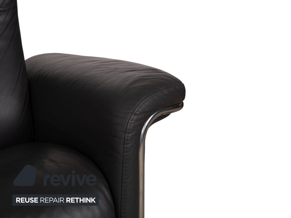 Stressless Soul Leder Zweisitzer Dunkelgrau Anthrazit manuelle – Bild 5