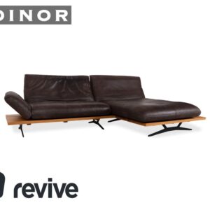 Koinor Marylin Leder Ecksofa Schoko Braun Mokka manuelle