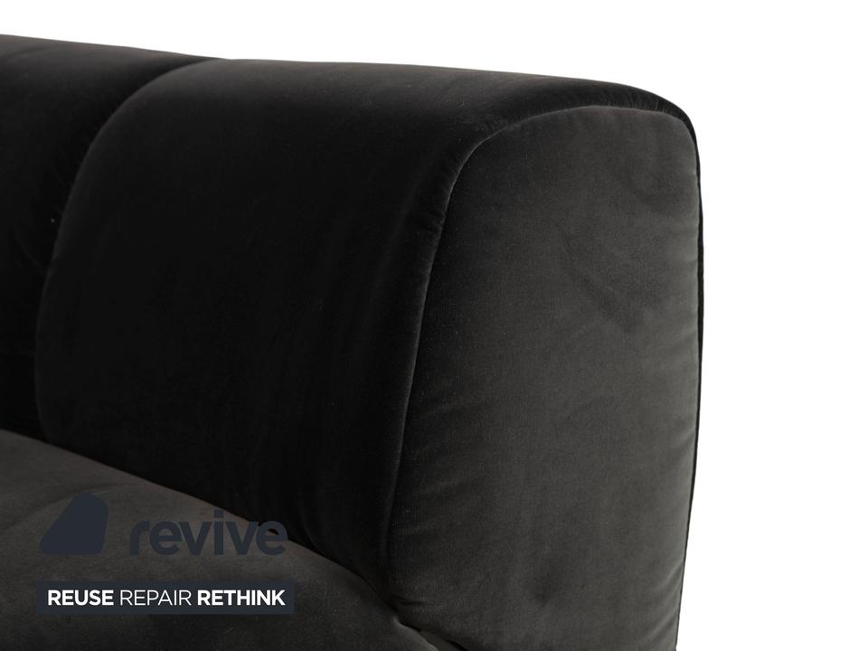 Rolf Benz 323 Stoff Dreisitzer Grau Sofa Couch – Bild 3