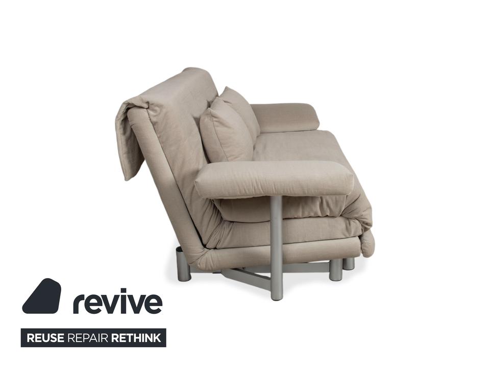 Ligne Roset Multy Zweisitzer inkl. Armlehnen Stoff Beige ✨ – Bild 10