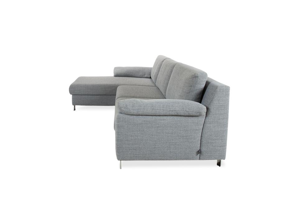 Ewald Schillig Stoff Ecksofa Grau Sofa Couch – Bild 14