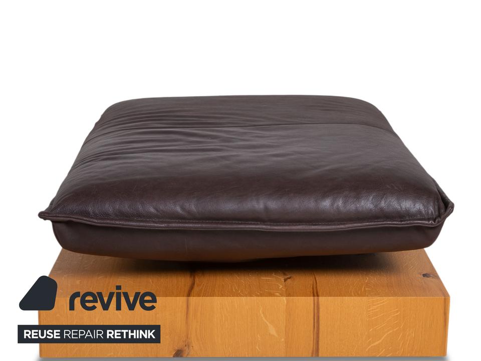 Koinor Free Motion Edit 3 Leder Hocker Schoko Braun Holz – Bild 10