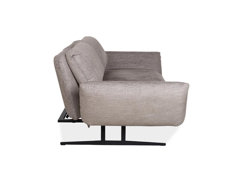 Signet Messina Stoff Zweisitzer Grau manuelle Funktion Sofa – Bild 18