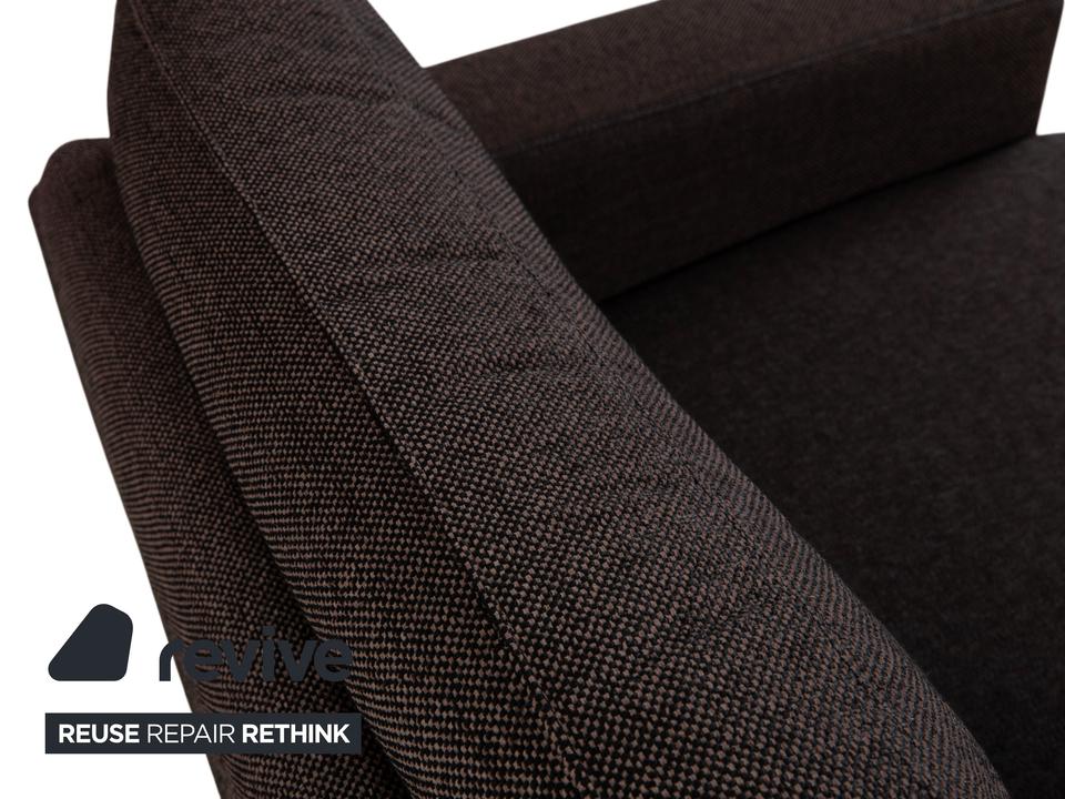 Ewald Schillig Stoff Sessel Braun Grau – Bild 7