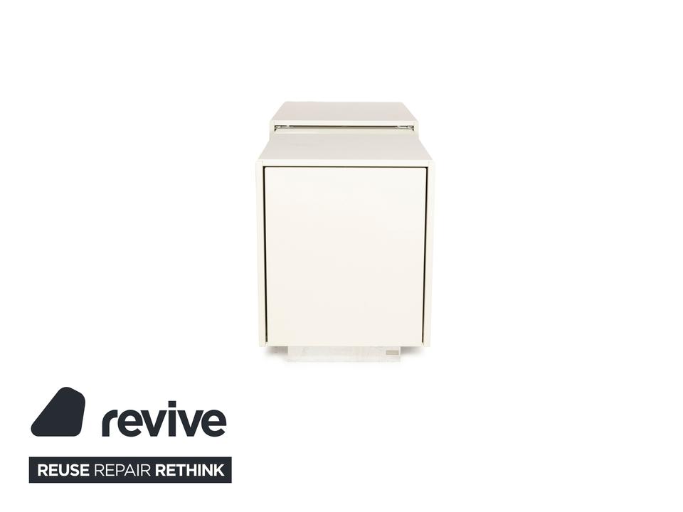 Hülsta Lilac Holz Sideboard Weiß Creme Hochglanz Funktion – Bild 15