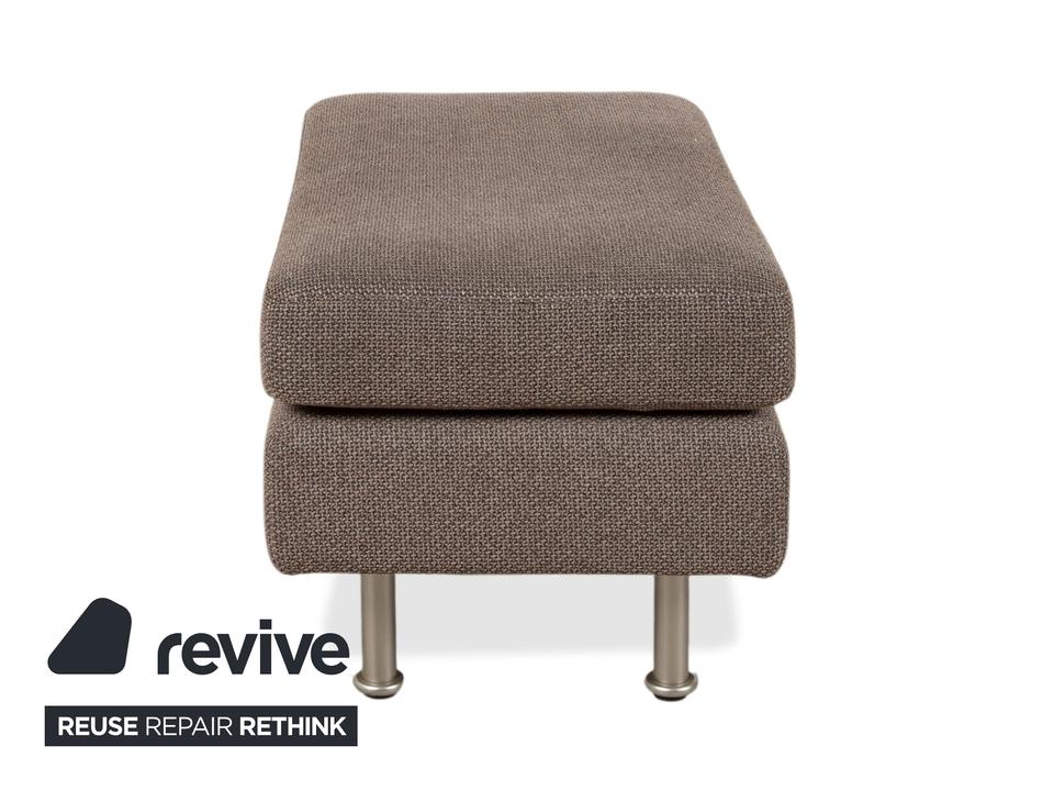 COR Conseta Stoff Zweisitzer Hocker Grau Braun Sofa Couch – Bild 20