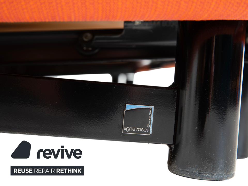 Ligne Roset Multy Stoff Dreisitzer Rot Orange manuelle Funktion – Bild 12