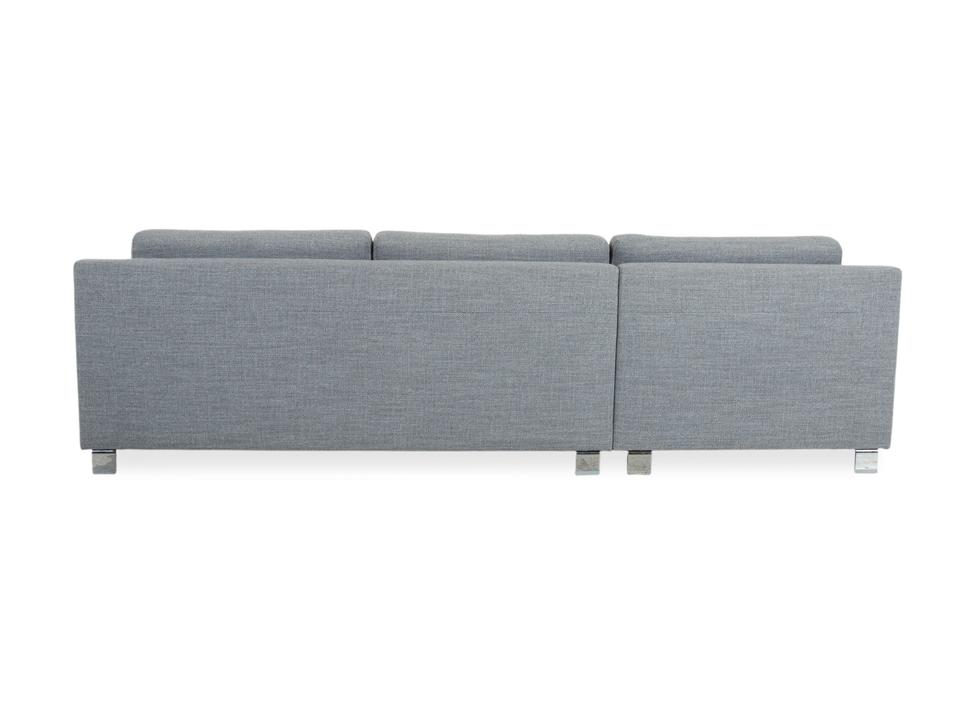Ewald Schillig Stoff Ecksofa Grau Sofa Couch – Bild 13