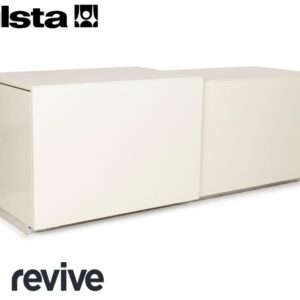 Hülsta Lilac Holz Sideboard Weiß Creme Hochglanz Funktion