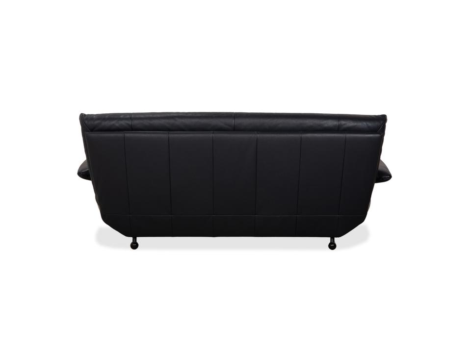 Rolf Benz BMP 418 Leder Zweisitzer Dunkelblau Sofa Couch – Bild 12