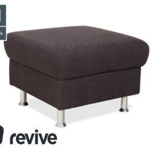 Ewald Schillig Vario Stoff Hocker Grau