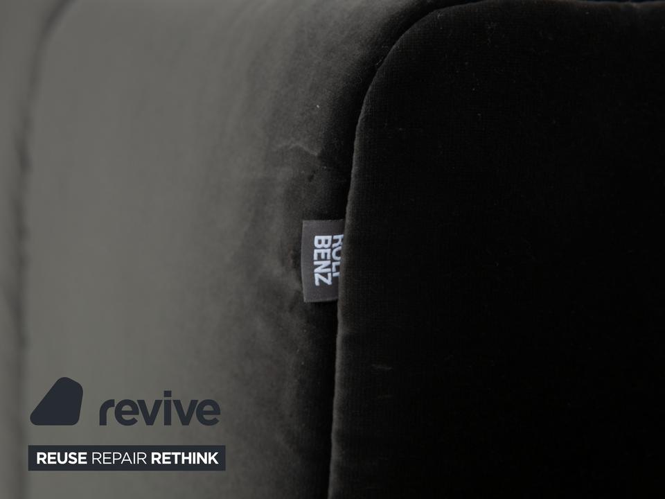 Rolf Benz 323 Stoff Dreisitzer Grau Sofa Couch – Bild 9