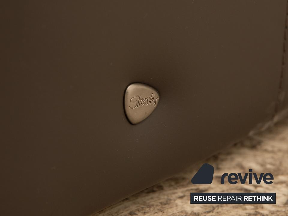 Stressless Legend Leder Ecksofa Schwarz manuelle Funktion Sofa – Bild 9