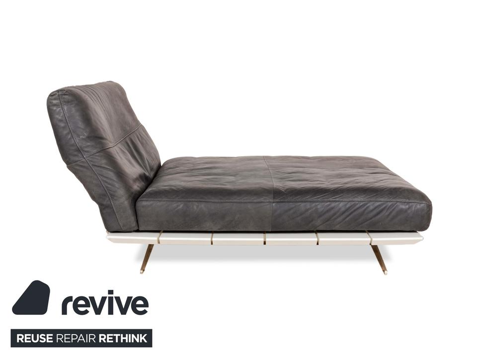 Koinor Marylin Leder Metall Liege Grau Weiß – Bild 12