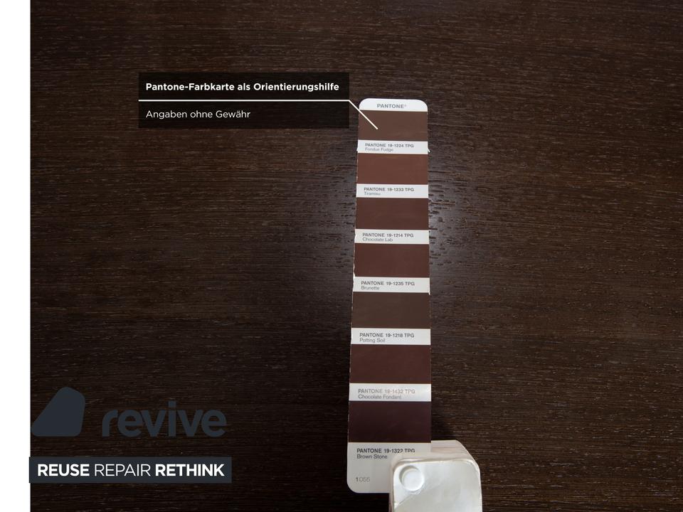 Walter Knoll Icon Holz Braun Grau Schreibtisch Schublade – Bild 7