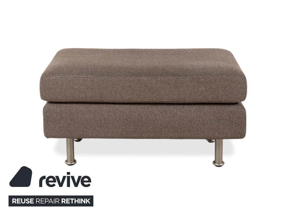 COR Conseta Stoff Zweisitzer Hocker Grau Braun Sofa Couch – Bild 19