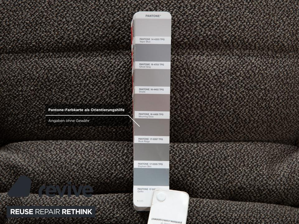 Ligne Roset Togo Stoff Grau Dreisitzer Neubezug ✨ – Bild 8