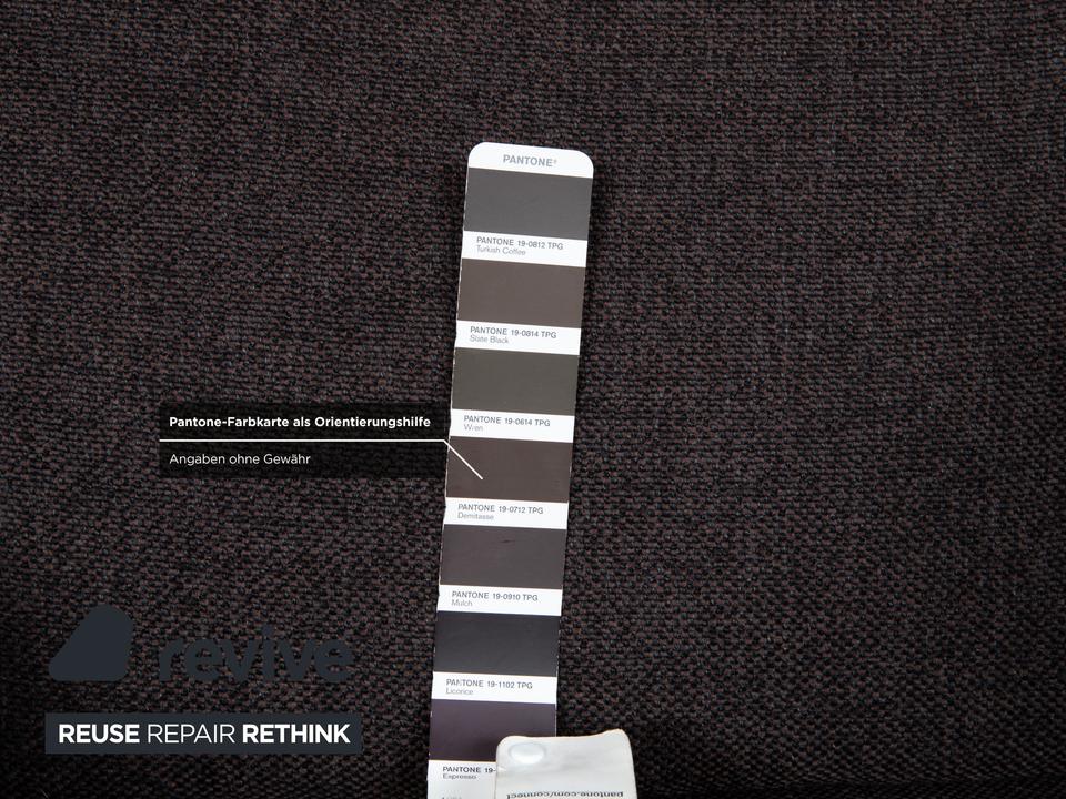 Ewald Schillig Stoff Sessel Braun Grau – Bild 8