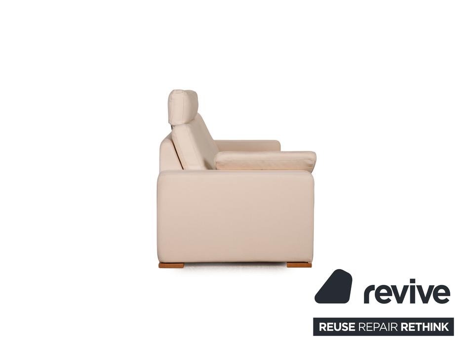 Cor Conseta Stoff Sofa Creme Dreisitzer Couch – Bild 9