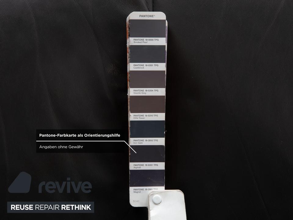 Stressless Soul Leder Dreisitzer Zweisitzer Dunkelgrau Anthrazit – Bild 19