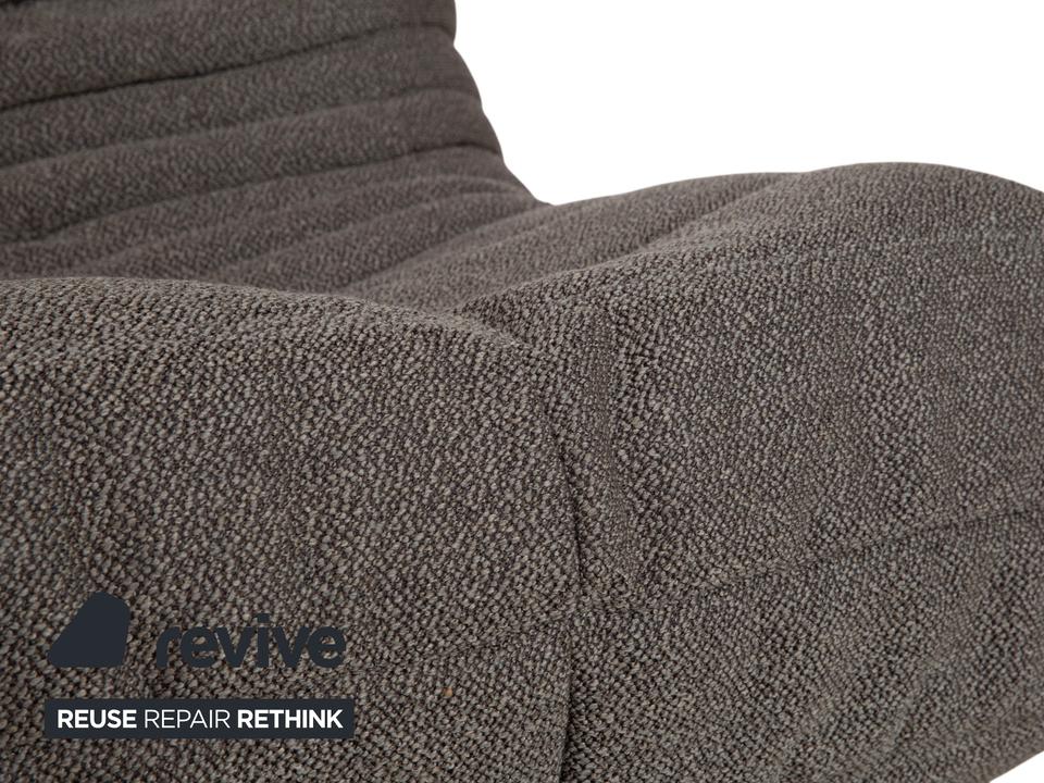 Ligne Roset Togo Stoff Grau Dreisitzer Neubezug ✨ – Bild 7