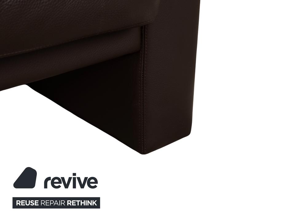 Erpo CL 100 Leder Zweisitzer Braun Sofa Couch – Bild 8