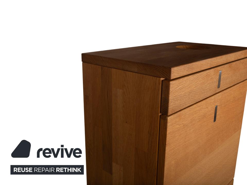 Team 7 Cubus Holz Sideboard Braun Eiche – Bild 5