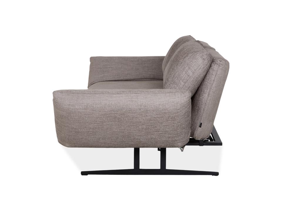 Signet Messina Stoff Zweisitzer Grau manuelle Funktion Sofa – Bild 20